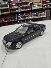 B13 1:18 MAISTO MERCEDES-BENZ S-CLASS S-CLASS MET. BLUE EXC. CONDITION picture
