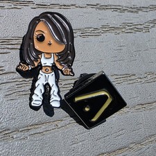 Aaliyah Enamel Pin Set picture