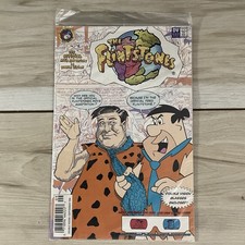Flintstones Double Vision #1 1994 Harvey Movie Comic Factory Sealed with Glasses picture