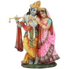 Eastern Enlightenment Radha Krishna Gods Statue picture