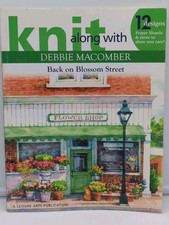 LEISURE ARTS 2007 KNIT WITH DEBBIE MACOMBER BACK ON BLOSSOM STREET PATTERN BOOK picture