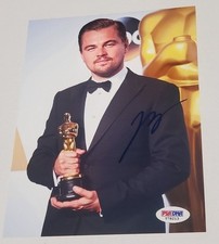 Leonardo DiCaprio Signed Best Actor Oscars Photo PSA DNA picture