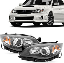 Pair of Halogen Headlight Left and Right for 2008 2009 2010 2011 Subaru Impreza picture