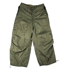 Vtg Military Arctic M-1951 M51 Baggy Cargo Pants Medium Regular & Liner OG-106 picture