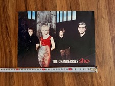 The Cranberries Melissa Joan Hart Double Sided Vintage SHE Magazine Poster Rare picture