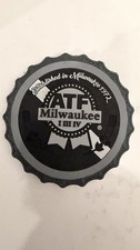 ATF Milwaukee Bottle Cap Collectors Patch — Rare 🔥🔥🔥 Last One 👀 picture