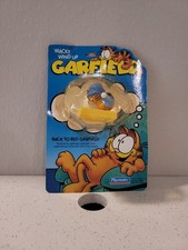 Vintage Playmates 1991 Wacky Wind Up Back To Bed Garfield Action Figure picture