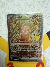 Pokémon TCG Mew ex 152/128  30th Celebrations Ultra Rare Holo EX mint picture
