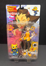 MISB Vintage 2004 Capcom Megaman DASH Girls Collection Figure Tron & Bonne Kobun picture