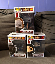 Funko Pop Slipknot  Lot of 3 Corey Taylor 177 Craig Jones 178 Sid Wilson 179 picture