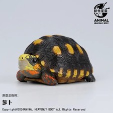 【In-Stock】 Animal Heavenly Body Red-footed Tortoise Statue Geocbelone carbonaria picture