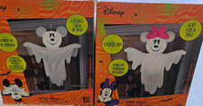 Gemmy 4ft Tall Disney's Mickey and Minnie Hanging Ghost Couple Halloween Inflate picture