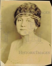 1926 Press Photo Mrs. Thomas R. Marshall, wife of the late Vice President picture