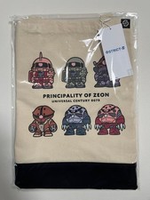 STRICT-G Mobile Suit Gundam Zeon Army Deformed Tote Bag Cotton 37x24cm picture