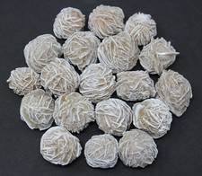 4 oz Desert Rose Selenite Buds Rough Natural Stones ('A' Grade) 1/4 lb picture