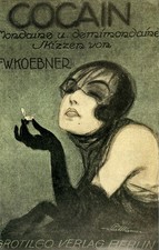 🌟 Cocaine c1920s Vintage Art Poster - 24x32” picture