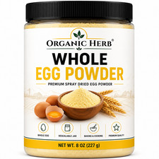 Organic Herb Whole Egg Powder 4oz (113g) | Dried Whole Eggs | Baking & Cooking picture